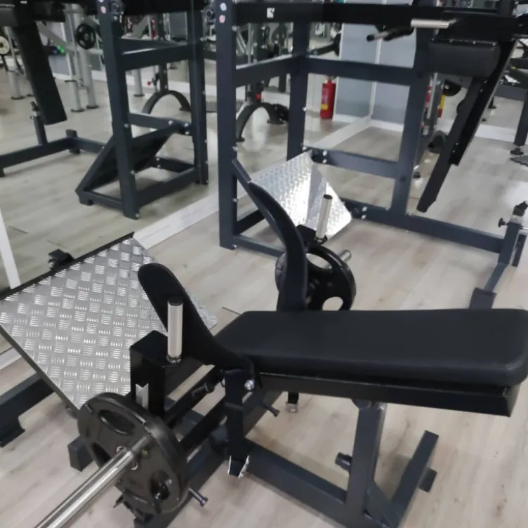 Station Hip Thrust avec plateforme de pied réglable - Equipement professionnel à charge libre