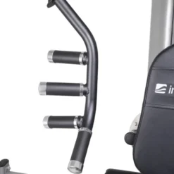 Station home-gym haut de gamme multi équipée avec colonne de poids 90 kg et leg curl extension