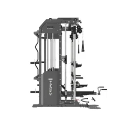 Station multifonctionnelle et compacte - Rack tout-en-un de musculation avec accessoires