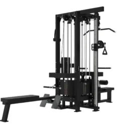 Station multigym à charge guidée Titanium Élite Séries EL-CS04 - Multi-jungle machine pour entraînement complet du corps