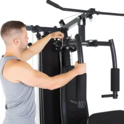 Station multipostes TX2 pour entraînement de musculation - Banc Homegym complet