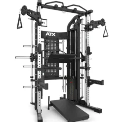 Station multipress complète de musculation Monster 2.0 avec poulie double 110 kg et équipements leg press