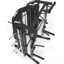 Station multipress complète de musculation Monster 2.0 avec poulie double 110 kg et équipements leg press