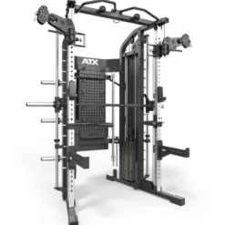 Station multipress complète de musculation Monster 2.0 avec poulie double 110 kg et équipements leg press