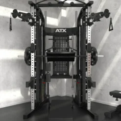 Station multipress complète de musculation Monster 2.0 avec poulie double 110 kg et équipements leg press