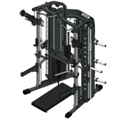 Station multipress complète de musculation Monster 2.0 avec poulie double 110 kg et équipements leg press