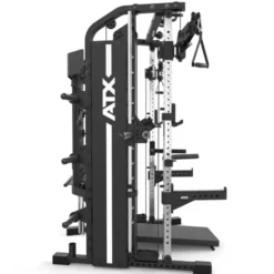 Station multipress complète de musculation Monster 2.0 avec poulie double 110 kg et équipements leg press