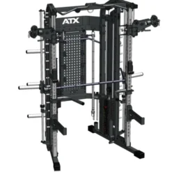 Station multipress complète de musculation Monster 2.0 avec poulie double 110 kg et équipements leg press