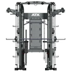 Station multipress complète de musculation Monster 2.0 avec poulie double 110 kg et équipements leg press