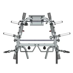 Station multipress complète de musculation Monster 2.0 avec poulie double 110 kg et équipements leg press