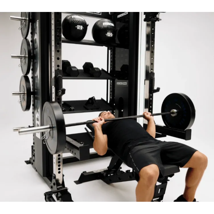 Station Multi Trainer demi rack à squat à charge guidée - Machine X15 Pro Force USA
