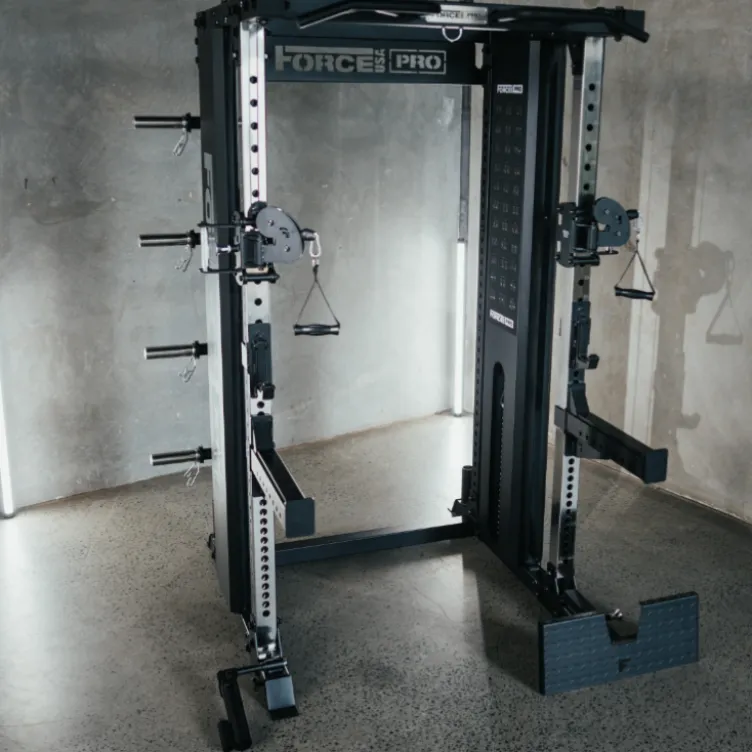 Station Multi Trainer demi rack à squat à charge guidée - Machine X15 Pro Force USA