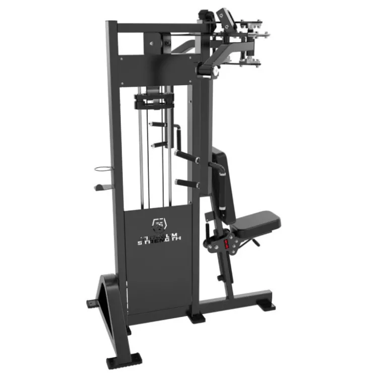 Station Pec Fly dual Rear Delt Titanium Strength Elite Series RX avec charge guidée jusqu'à 142 kg et réglages divers ELRX-S7