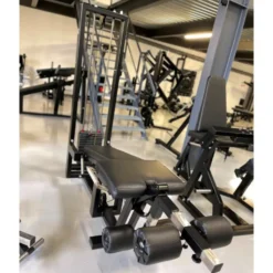 Station polyvalente 2 en 1 professionnel Leg curl et Leg extension avec colonne de poids 80 kg