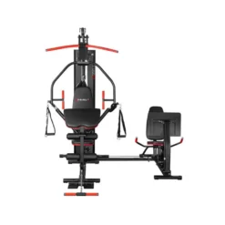 Station polyvalente multi-exercices de musculation avec presse à cuisses pour homegym