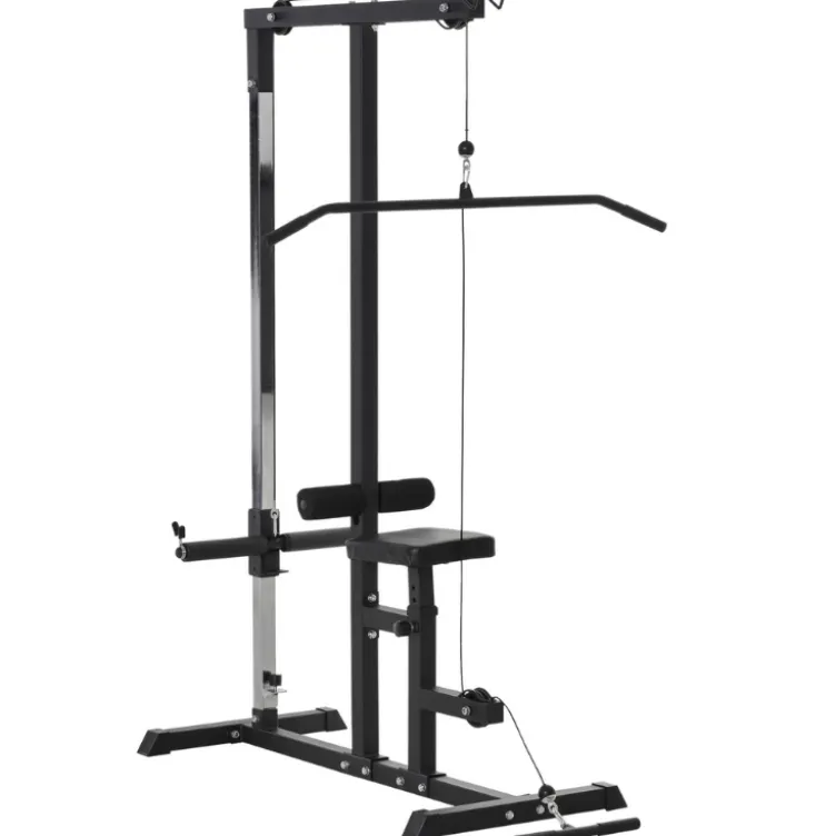 Station à poulie basse et haute 100kg pour homegym