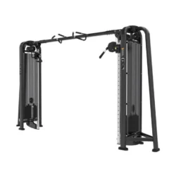 Station poulie crossover professionelle 2 x 95 kg avec système pour les tractions - Genesis Series Titanium Strength