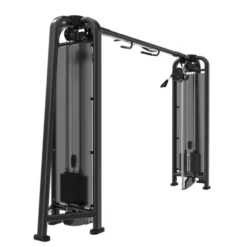 Station poulie crossover professionelle 2 x 95 kg avec système pour les tractions - Genesis Series Titanium Strength