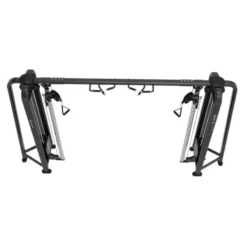 Station poulie crossover professionelle 2 x 95 kg avec système pour les tractions - Genesis Series Titanium Strength