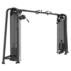 Station poulie crossover professionelle 2 x 95 kg avec système pour les tractions - Genesis Series Titanium Strength
