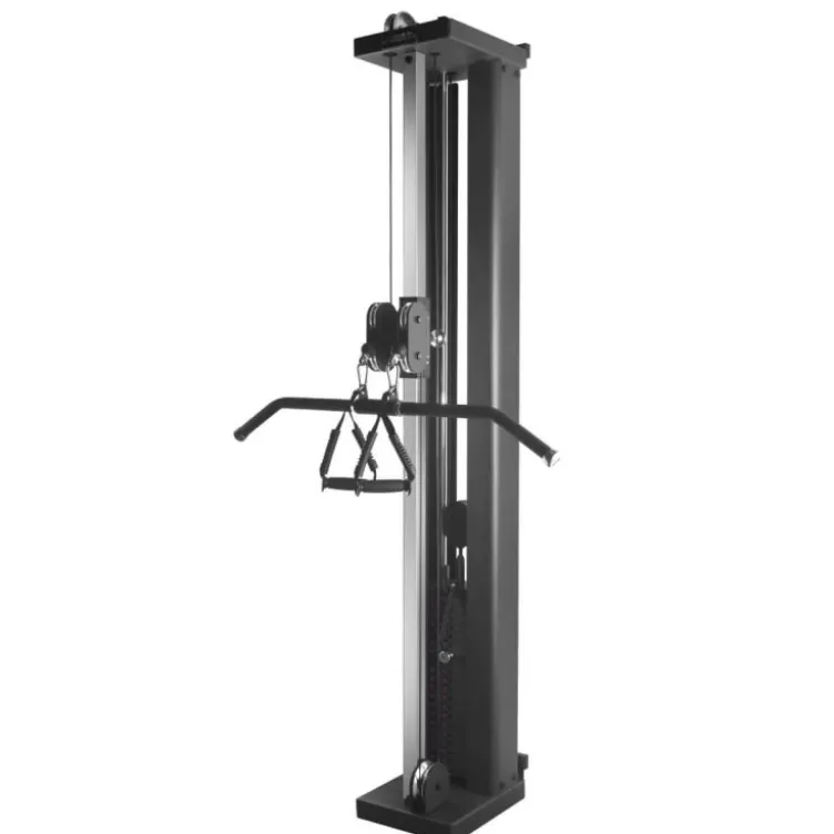 Station poulie demie vis à vis à fixation murale WT200 RX avec colonne de poids 95 kg Titanium Strength - 16 réglages de hauteur