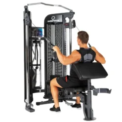 Station à poulie double pour exercices de tirage et tractions - home gym - FT1