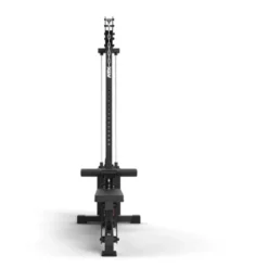 Station à poulie haute et basse ATX avec colonne de poids de 115 kg et repose-pieds réglable - Banc d'aviron rabattable