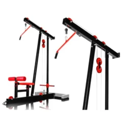 Station à poulie haute et basse réglable pour homegym capacité charge maximum 200 kg