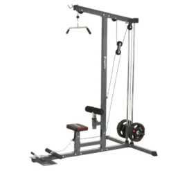 Station à poulie haute et basse pour musculation du haut du corps à charges libres - Lat Pulldown