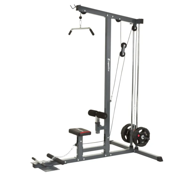 Station à poulie haute et basse pour musculation du haut du corps à charges libres - Lat Pulldown