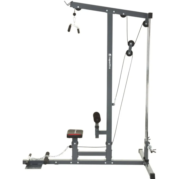 Station à poulie haute et basse pour musculation du haut du corps à charges libres - Lat Pulldown