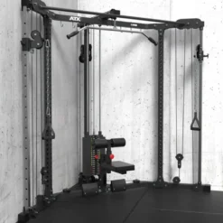 Station poulie vis à vis CORNER ATX avec colonne de poids 100 kg