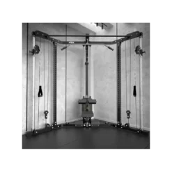 Station poulie vis à vis CORNER ATX avec colonne de poids 100 kg