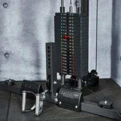 Station poulie vis à vis CORNER ATX avec colonne de poids 100 kg