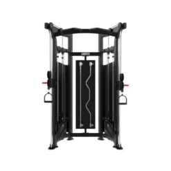 Station poulie vis à vis Professionnelle Double poulies et colonnes de poids 120 kg - Black Series Titanium Strength BS-FT29