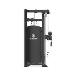 Station poulie vis à vis Professionnelle Double poulies et colonnes de poids 120 kg - Black Series Titanium Strength BS-FT29