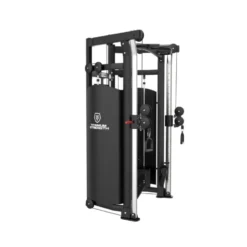 Station poulie vis à vis Professionnelle Double poulies et colonnes de poids 120 kg - Black Series Titanium Strength BS-FT29