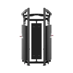 Station poulie vis à vis Professionnelle Double poulies et colonnes de poids 120 kg - Black Series Titanium Strength BS-FT29