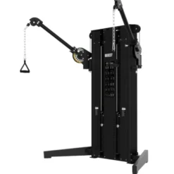 Station poulie vis à vis 2 x 90 kgpour entraînement de musculation professionnels - Titanium Strength Black Séries EL-FM