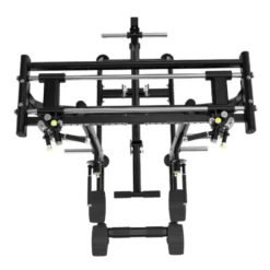 Station pour dips et tractions assistées avec levier d'assistance et prises ajustables - Titanium Genesis Series GS-PL85