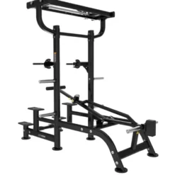 Station pour dips et tractions assistées avec levier d'assistance et prises ajustables - Titanium Genesis Series GS-PL85