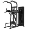 Station pour les tractions et dips assistés avec colonne de poids 125 kg - Titanium Strength Black Series RX BSRX-S2