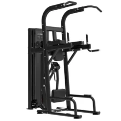 Station pour les tractions et dips assistés avec colonne de poids 125 kg - Titanium Strength Black Series RX BSRX-S2
