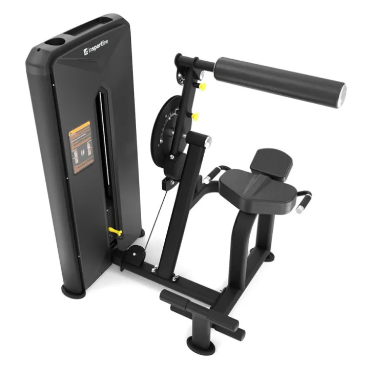 Station PRO ab crunch dual back extension à charge guidée 75 kg pour la sangle abdominale et les lombaires - Velocer série