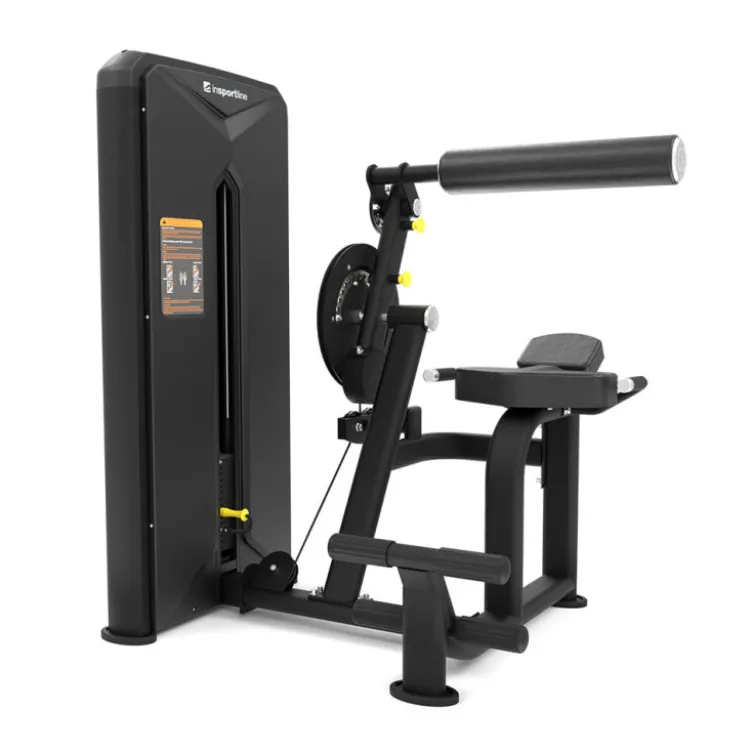 Station PRO ab crunch dual back extension à charge guidée 75 kg pour la sangle abdominale et les lombaires - Velocer série