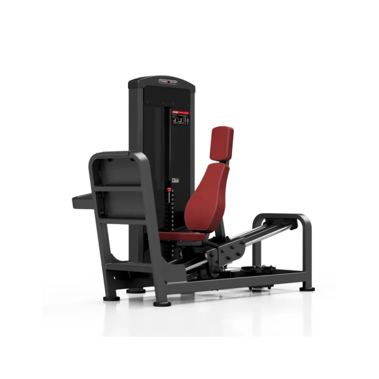 Station pro de musculation horizontale leg press charge guidée