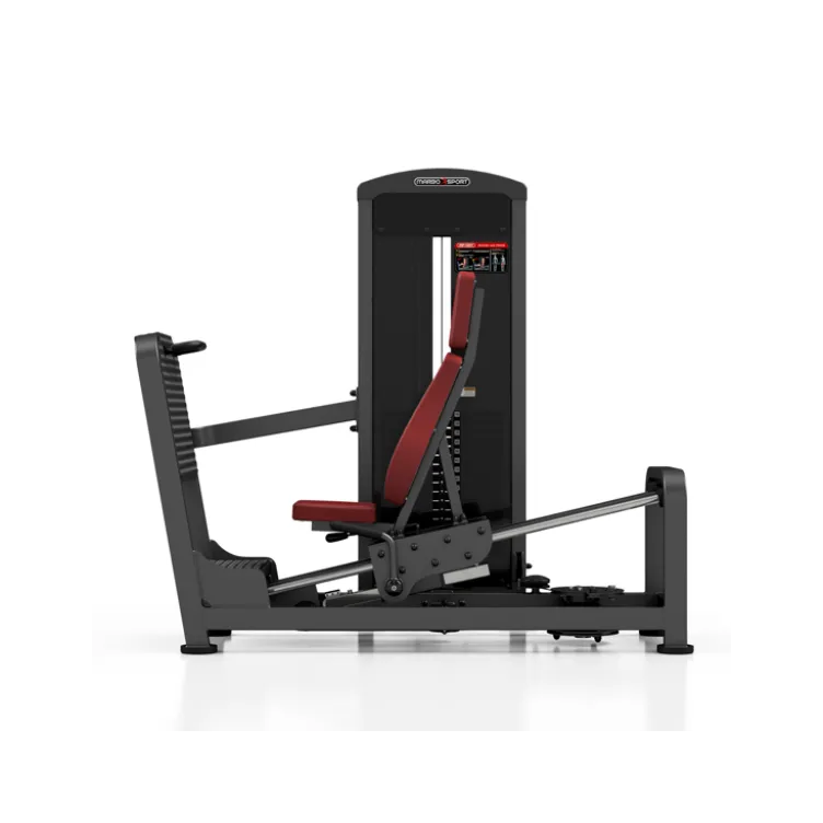 Station pro de musculation horizontale leg press charge guidée