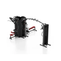 Station professionnelle de musculation multipostes 6 en 1