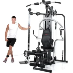 Station professionnelle pour exercice de sport en home-gym - Postes d'entraînement multiples - AUTARK 6000