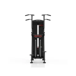 Station professionnelle Traction et Dips assistés avec colonne de poids 100 kg